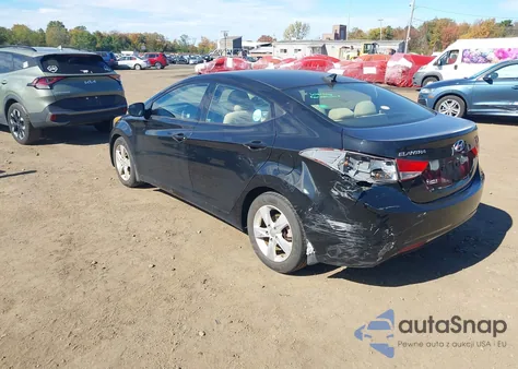 2013 Hyundai Elantra Gls из США, поврежденный, VIN 5NPDH4AE8DH303984